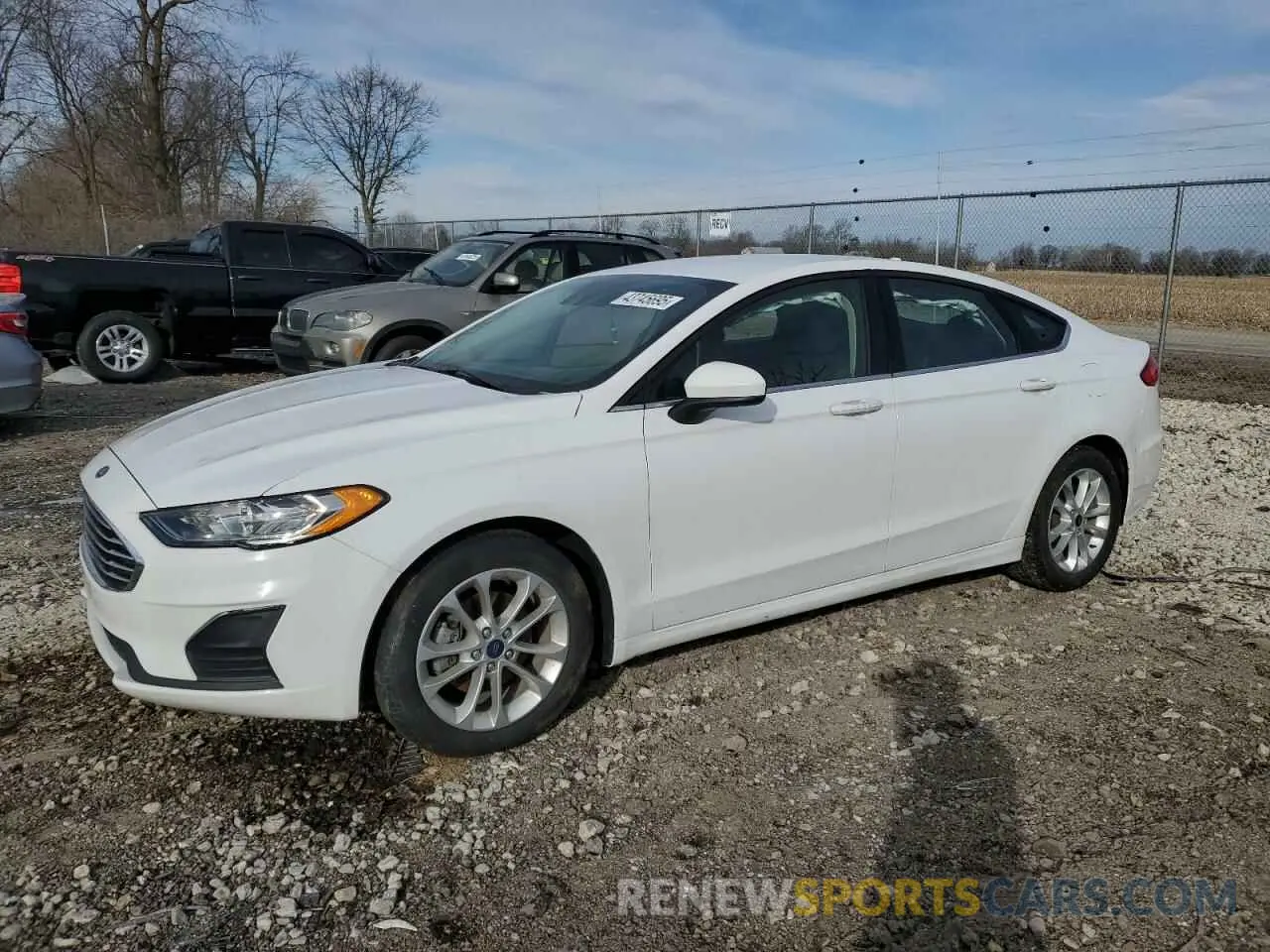 1 Photograph of a damaged car 3FA6P0HD9KR167284 FORD FUSION 2019