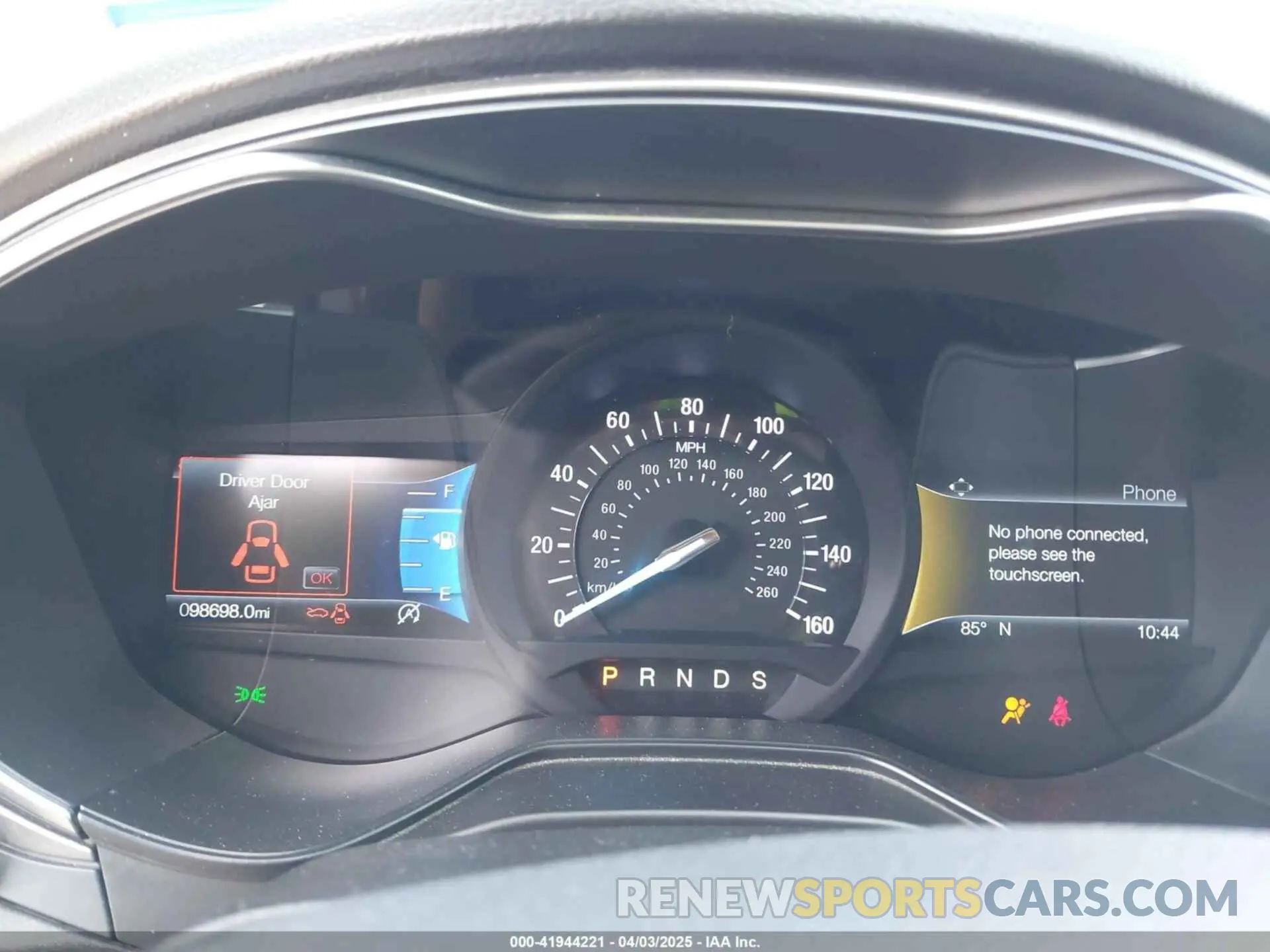7 Photograph of a damaged car 3FA6P0HD9KR215415 FORD FUSION 2019