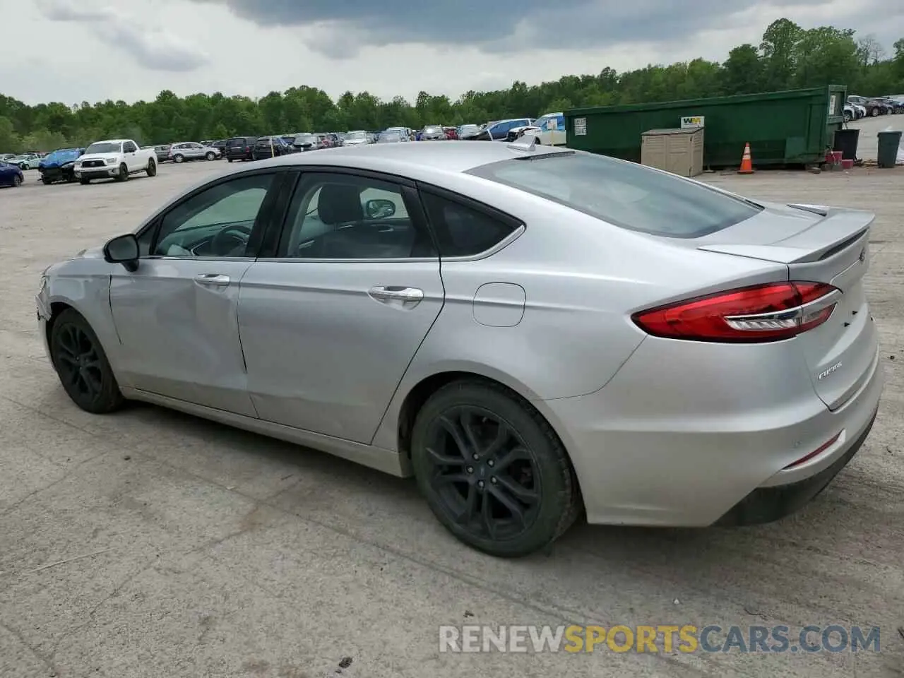 2 Photograph of a damaged car 3FA6P0HD9KR239830 FORD FUSION 2019