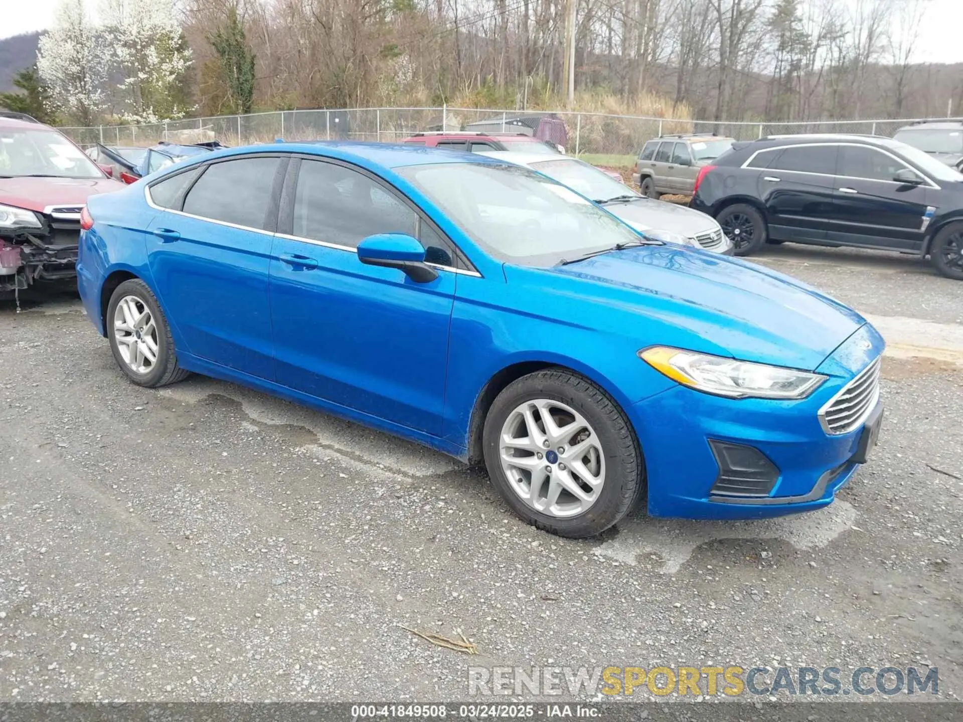 1 Photograph of a damaged car 3FA6P0HDXKR102508 FORD FUSION 2019