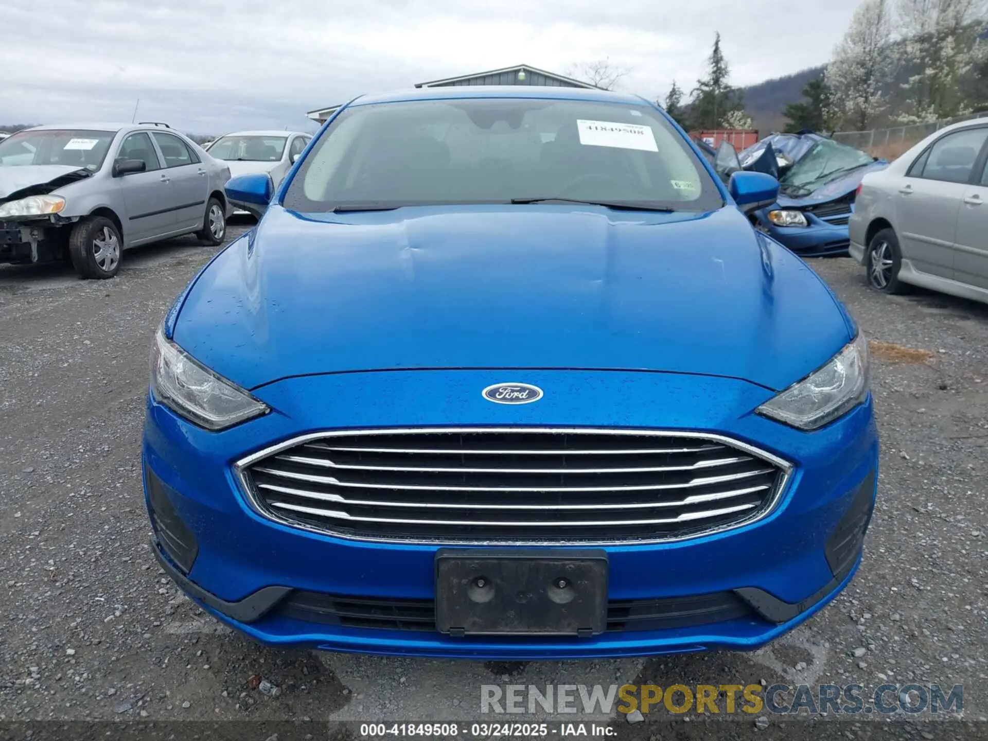 12 Photograph of a damaged car 3FA6P0HDXKR102508 FORD FUSION 2019