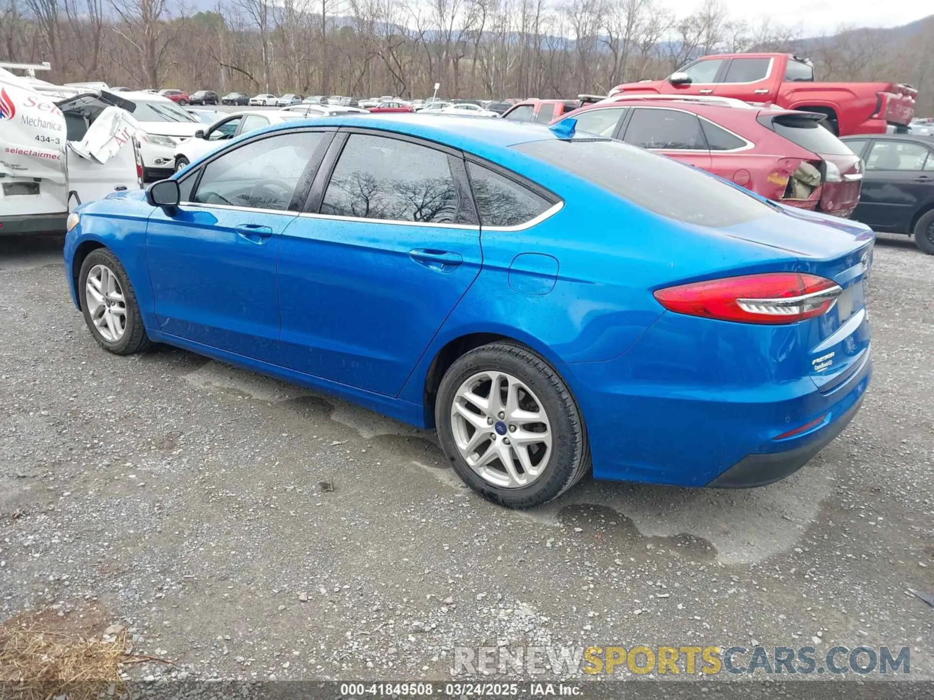 3 Photograph of a damaged car 3FA6P0HDXKR102508 FORD FUSION 2019