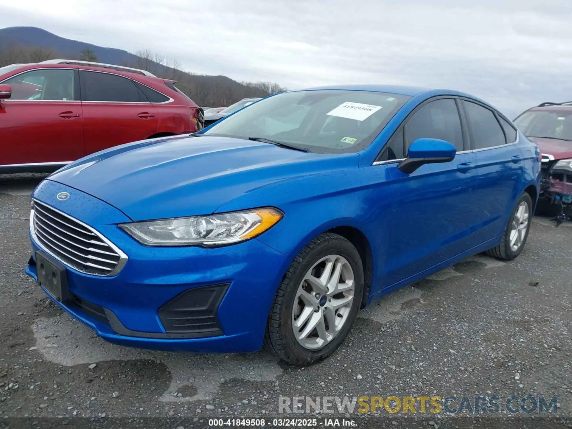 6 Photograph of a damaged car 3FA6P0HDXKR102508 FORD FUSION 2019