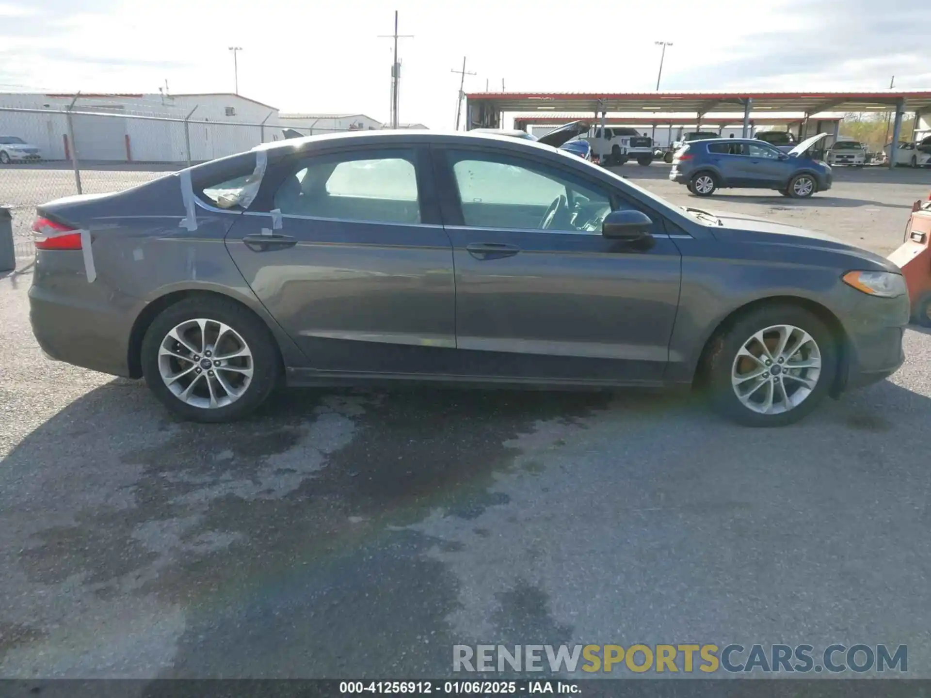 12 Photograph of a damaged car 3FA6P0HDXKR107837 FORD FUSION 2019