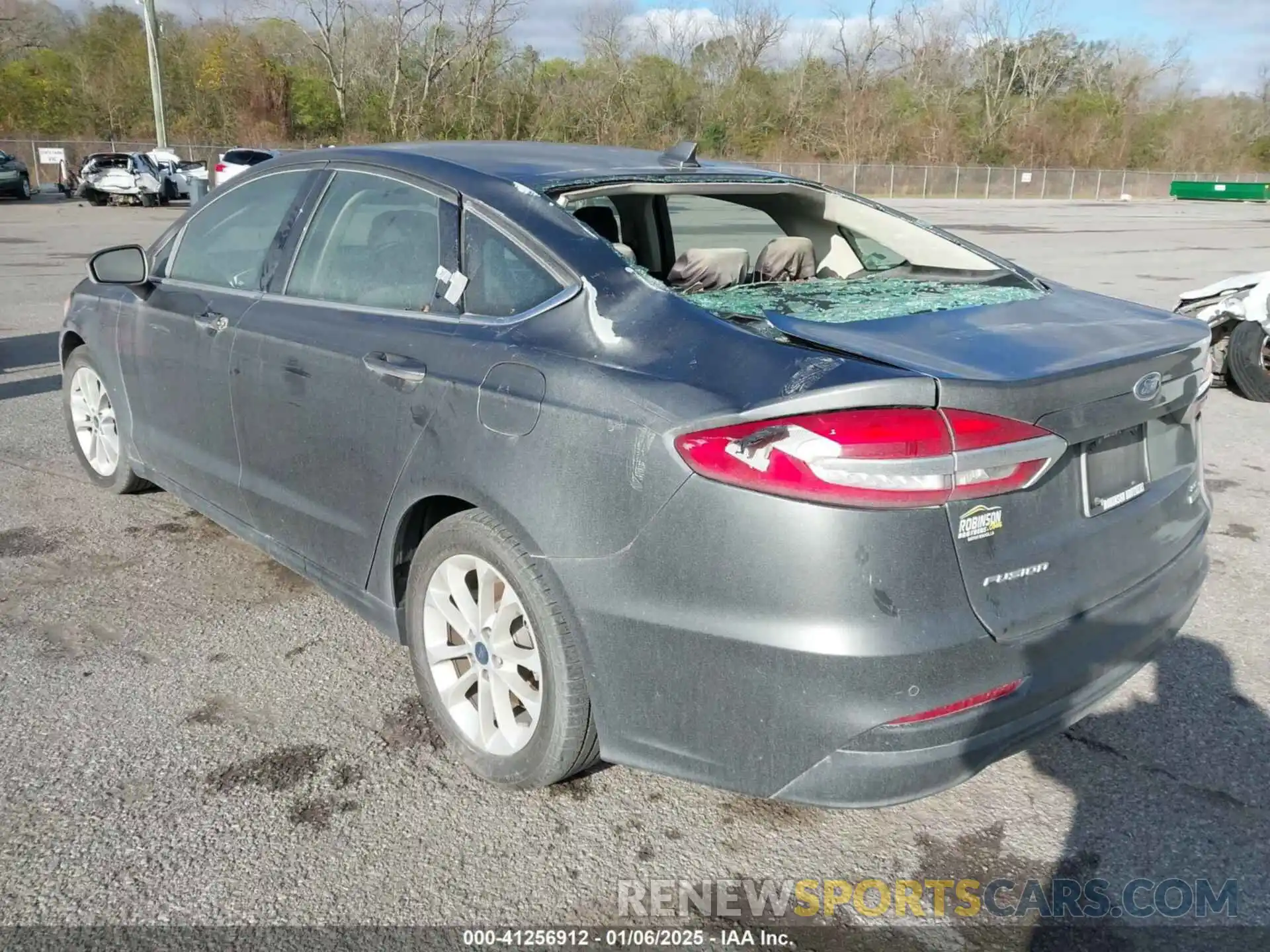 3 Photograph of a damaged car 3FA6P0HDXKR107837 FORD FUSION 2019