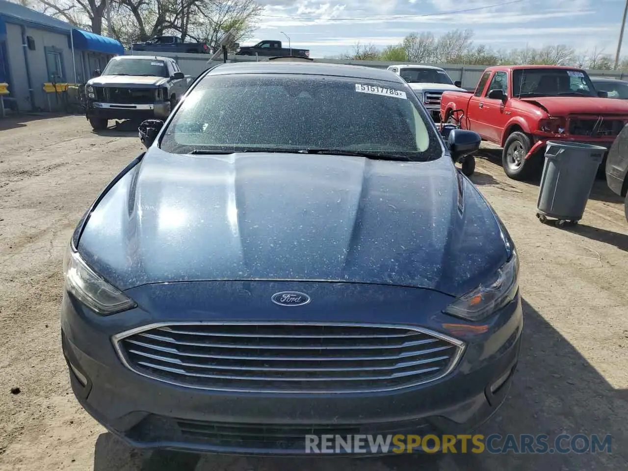 5 Photograph of a damaged car 3FA6P0HDXKR135508 FORD FUSION 2019