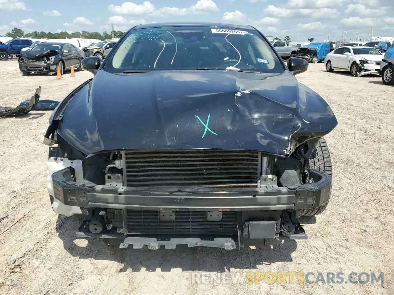 5 Photograph of a damaged car 3FA6P0HDXKR148209 FORD FUSION 2019