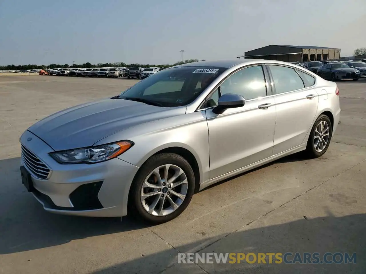 1 Photograph of a damaged car 3FA6P0HDXKR190069 FORD FUSION 2019