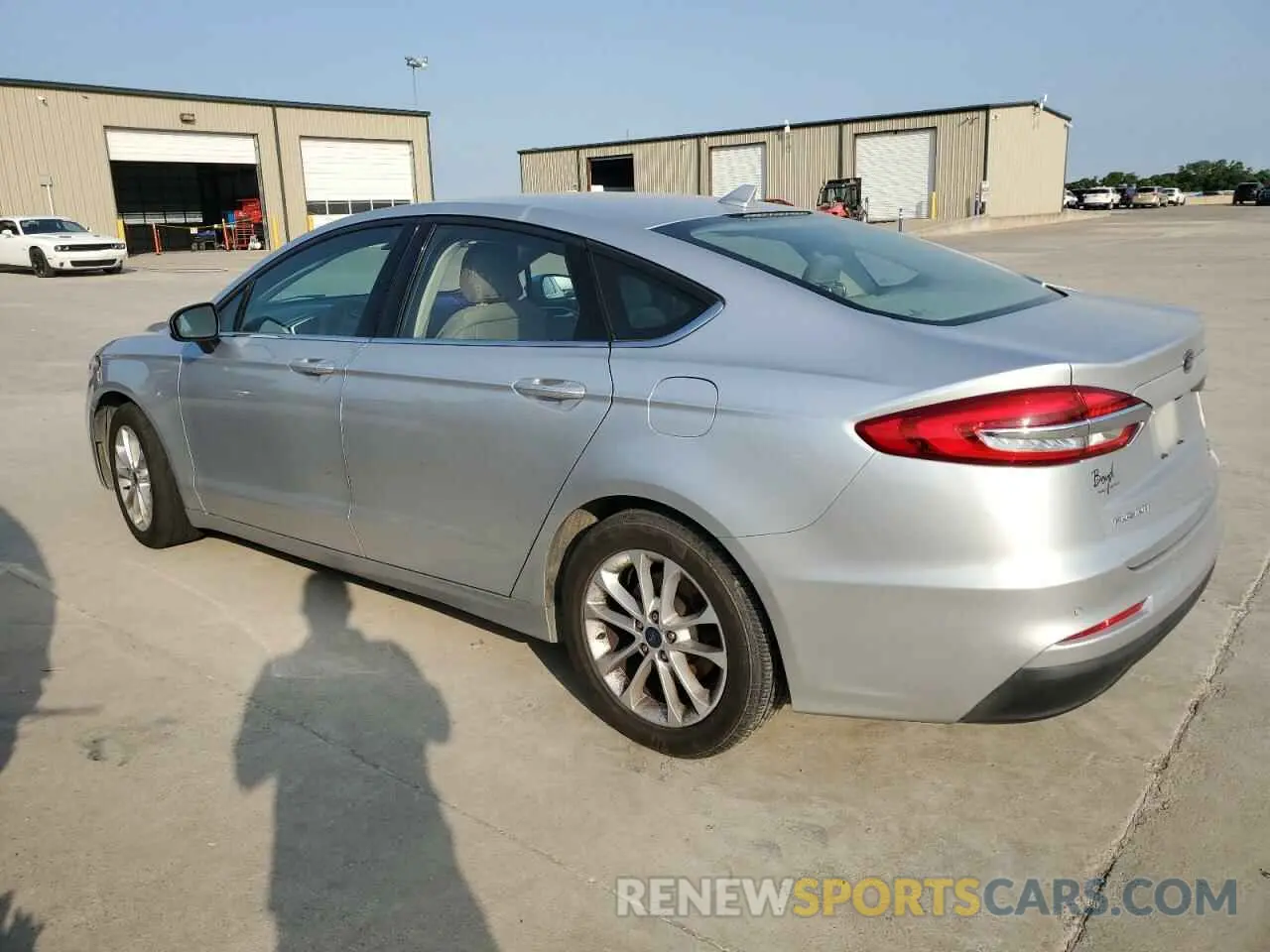 2 Photograph of a damaged car 3FA6P0HDXKR190069 FORD FUSION 2019