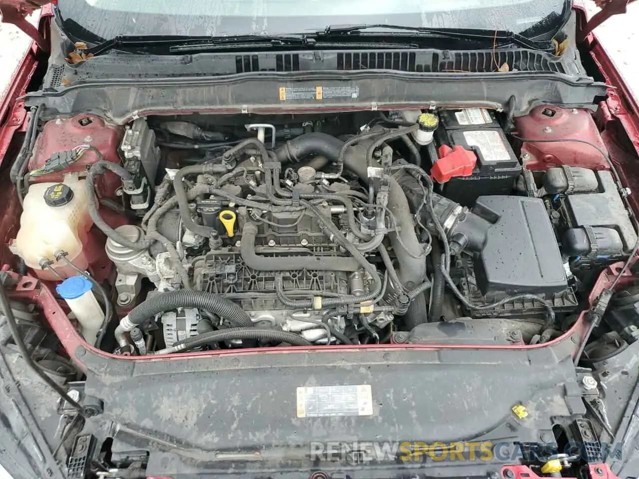 11 Photograph of a damaged car 3FA6P0HDXKR198401 FORD FUSION 2019