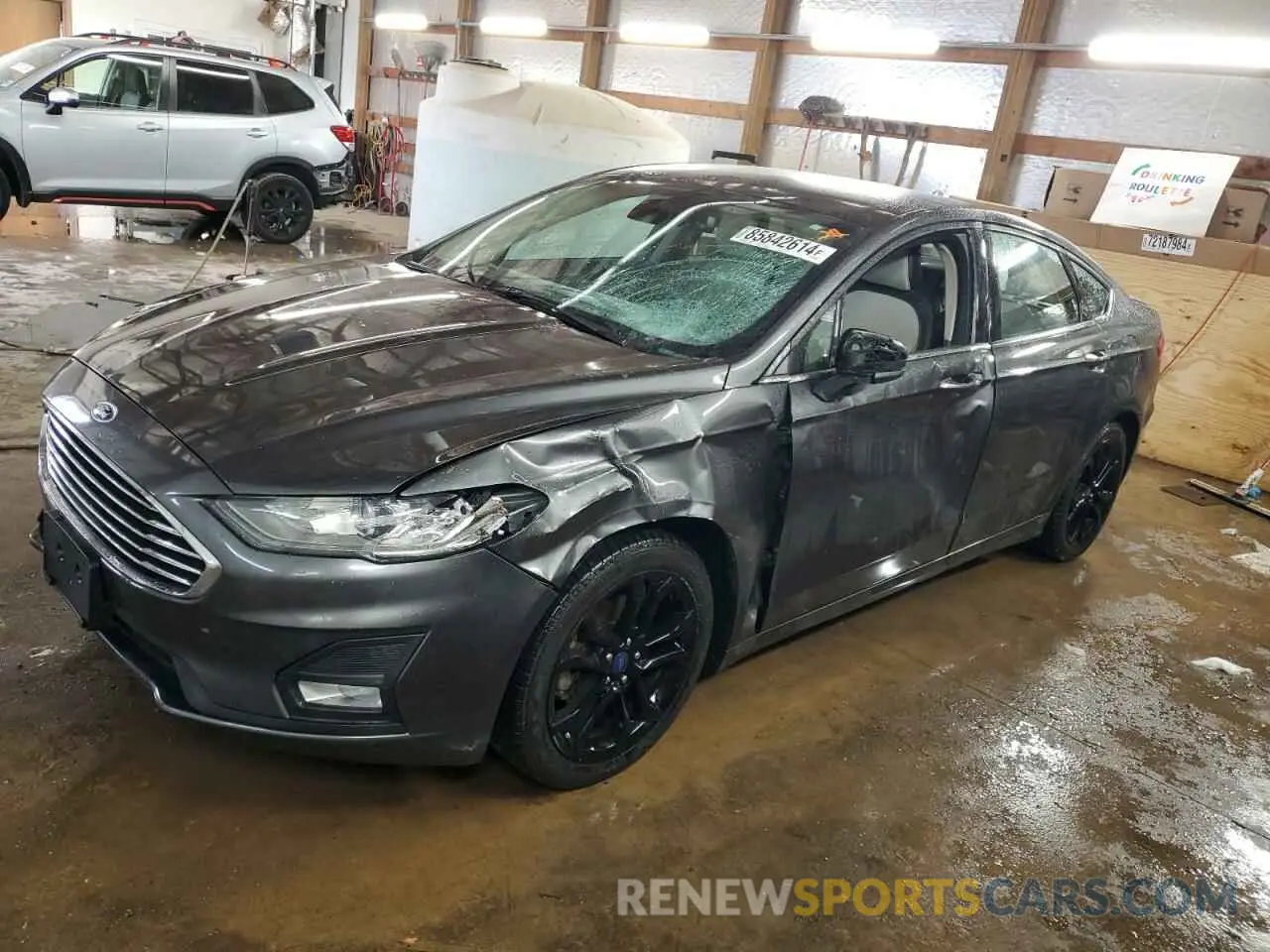 1 Photograph of a damaged car 3FA6P0HDXKR267751 FORD FUSION 2019