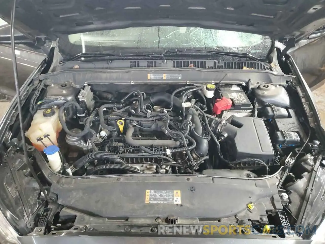11 Photograph of a damaged car 3FA6P0HDXKR267751 FORD FUSION 2019