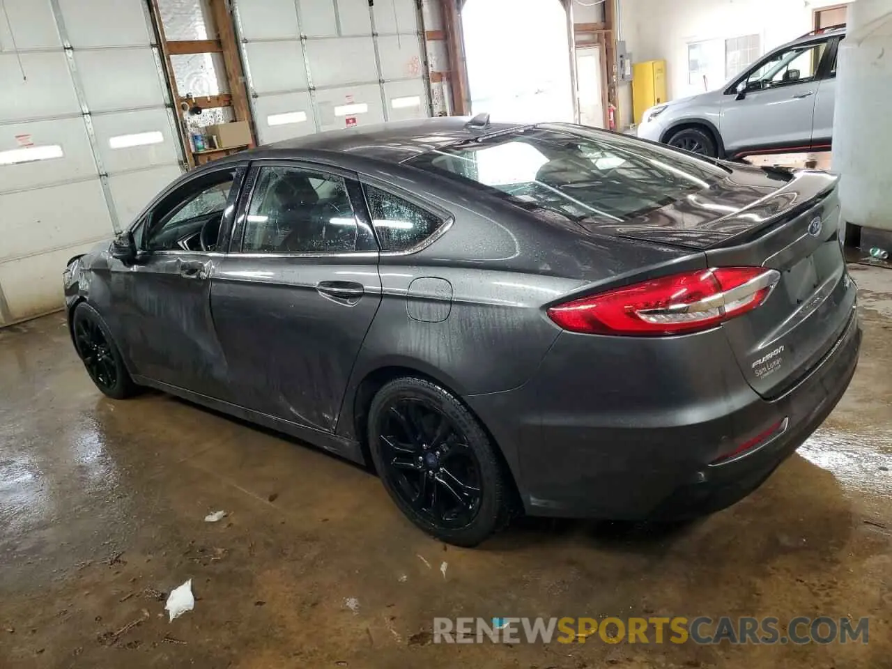 2 Photograph of a damaged car 3FA6P0HDXKR267751 FORD FUSION 2019