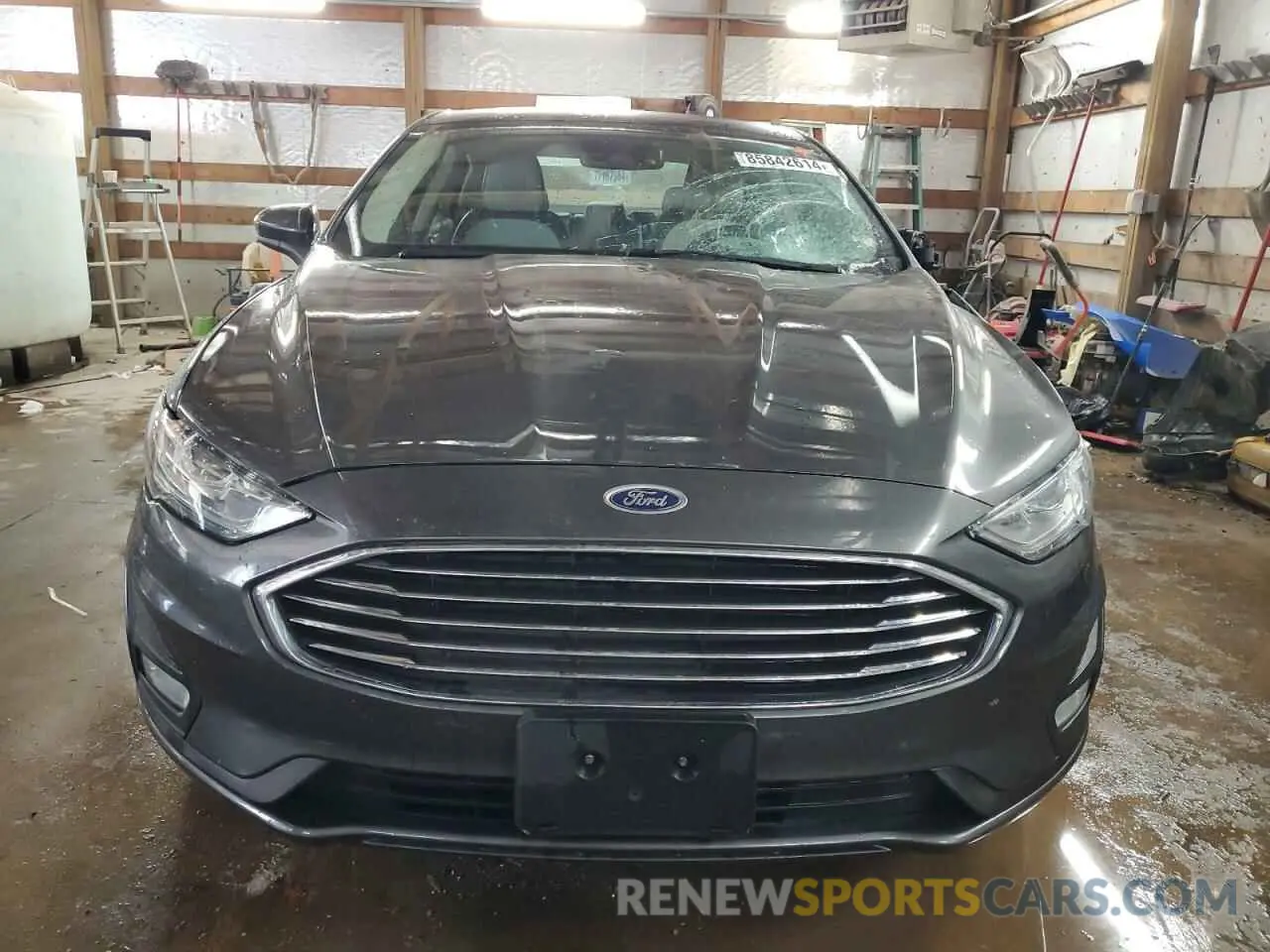 5 Photograph of a damaged car 3FA6P0HDXKR267751 FORD FUSION 2019
