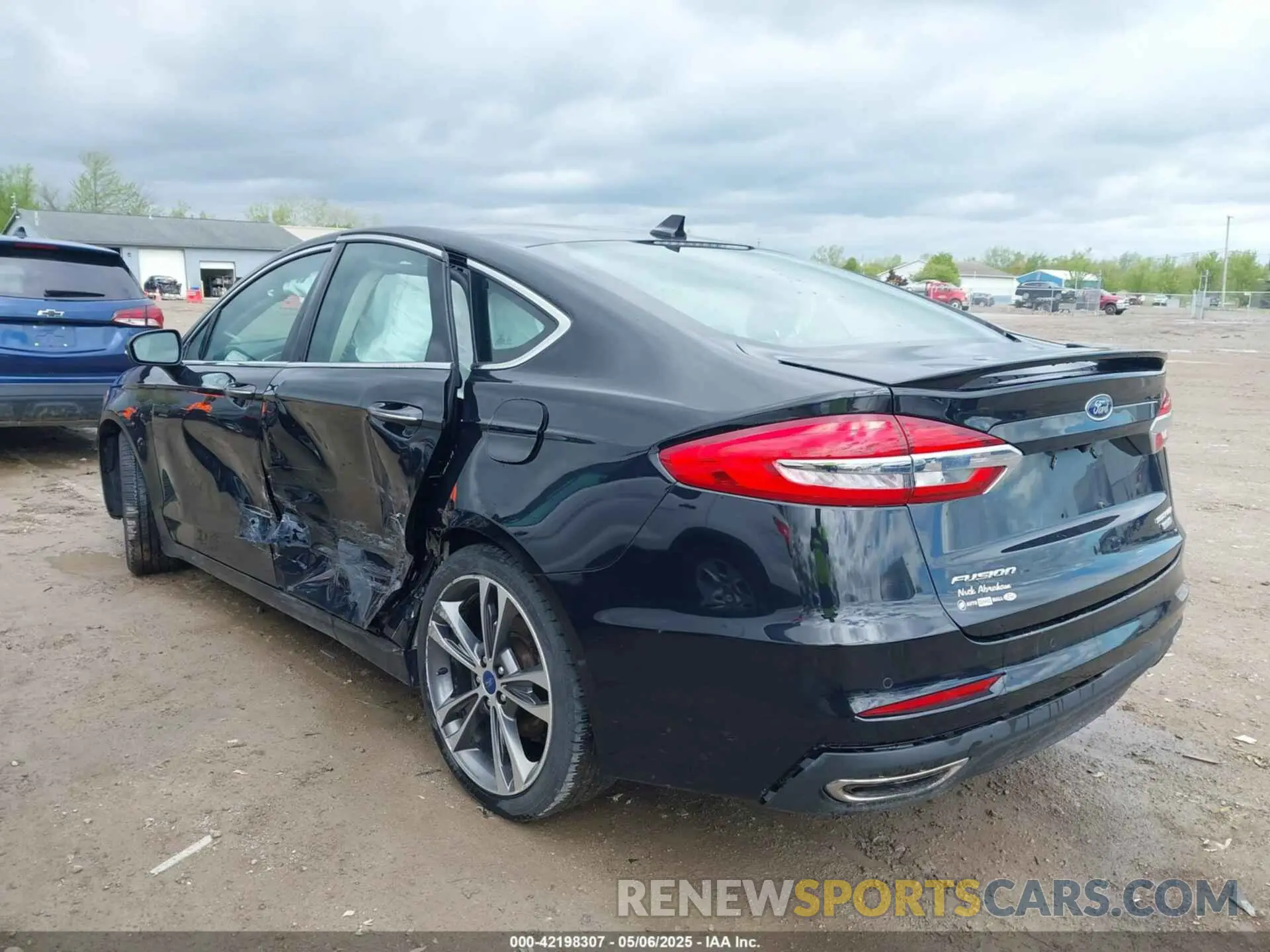 3 Photograph of a damaged car 3FA6P0K92KR248521 FORD FUSION 2019