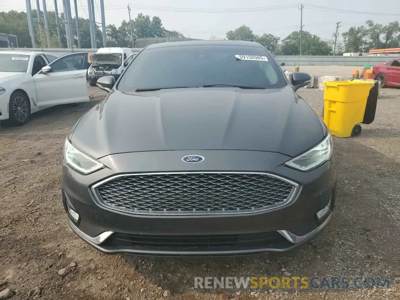 5 Photograph of a damaged car 3FA6P0K94KR254417 FORD FUSION 2019