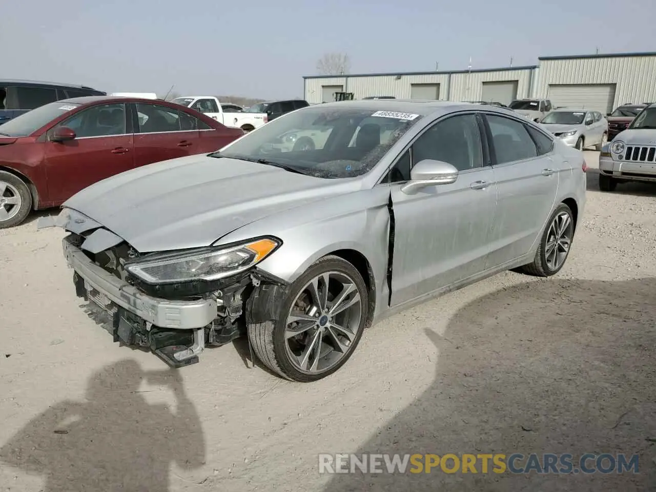1 Photograph of a damaged car 3FA6P0K95KR270710 FORD FUSION 2019