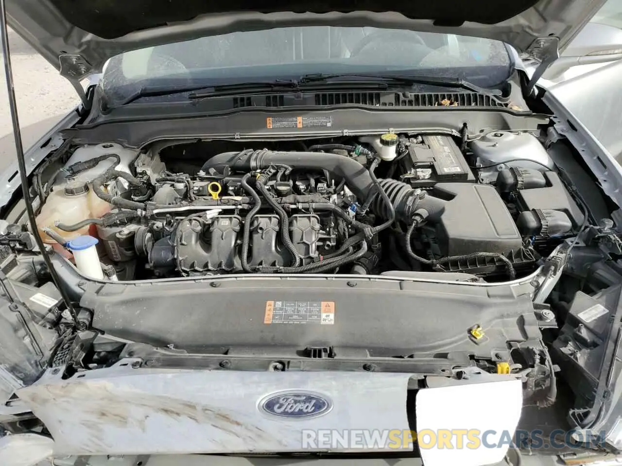 11 Photograph of a damaged car 3FA6P0K95KR270710 FORD FUSION 2019