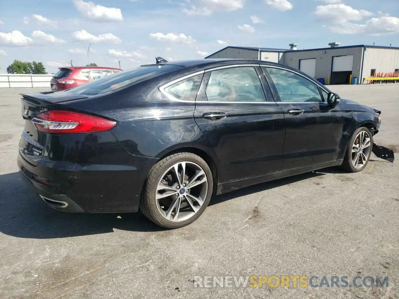 3 Photograph of a damaged car 3FA6P0K96KR270554 FORD FUSION 2019