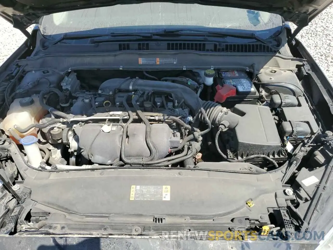 11 Photograph of a damaged car 3FA6P0K97KR121781 FORD FUSION 2019