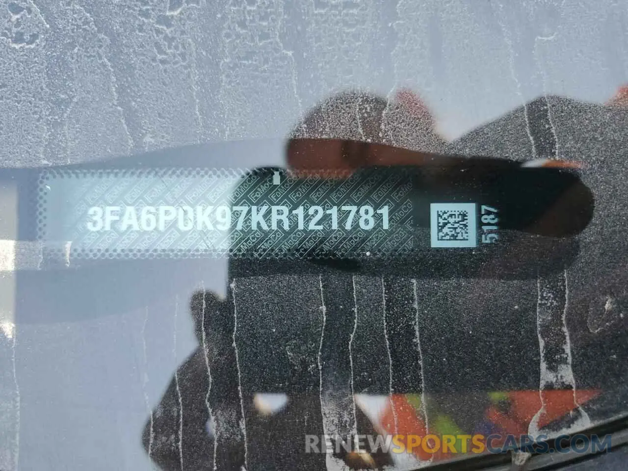 12 Photograph of a damaged car 3FA6P0K97KR121781 FORD FUSION 2019