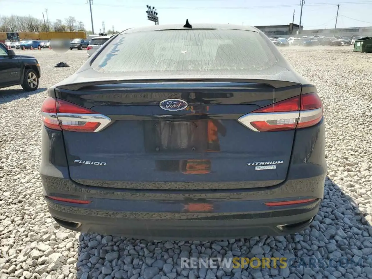 6 Photograph of a damaged car 3FA6P0K97KR121781 FORD FUSION 2019