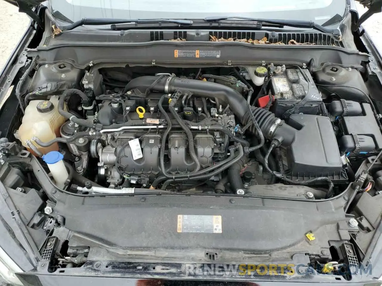 11 Photograph of a damaged car 3FA6P0K97KR254492 FORD FUSION 2019
