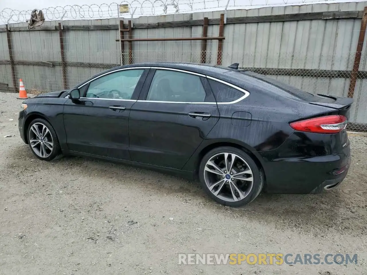 2 Photograph of a damaged car 3FA6P0K97KR254492 FORD FUSION 2019