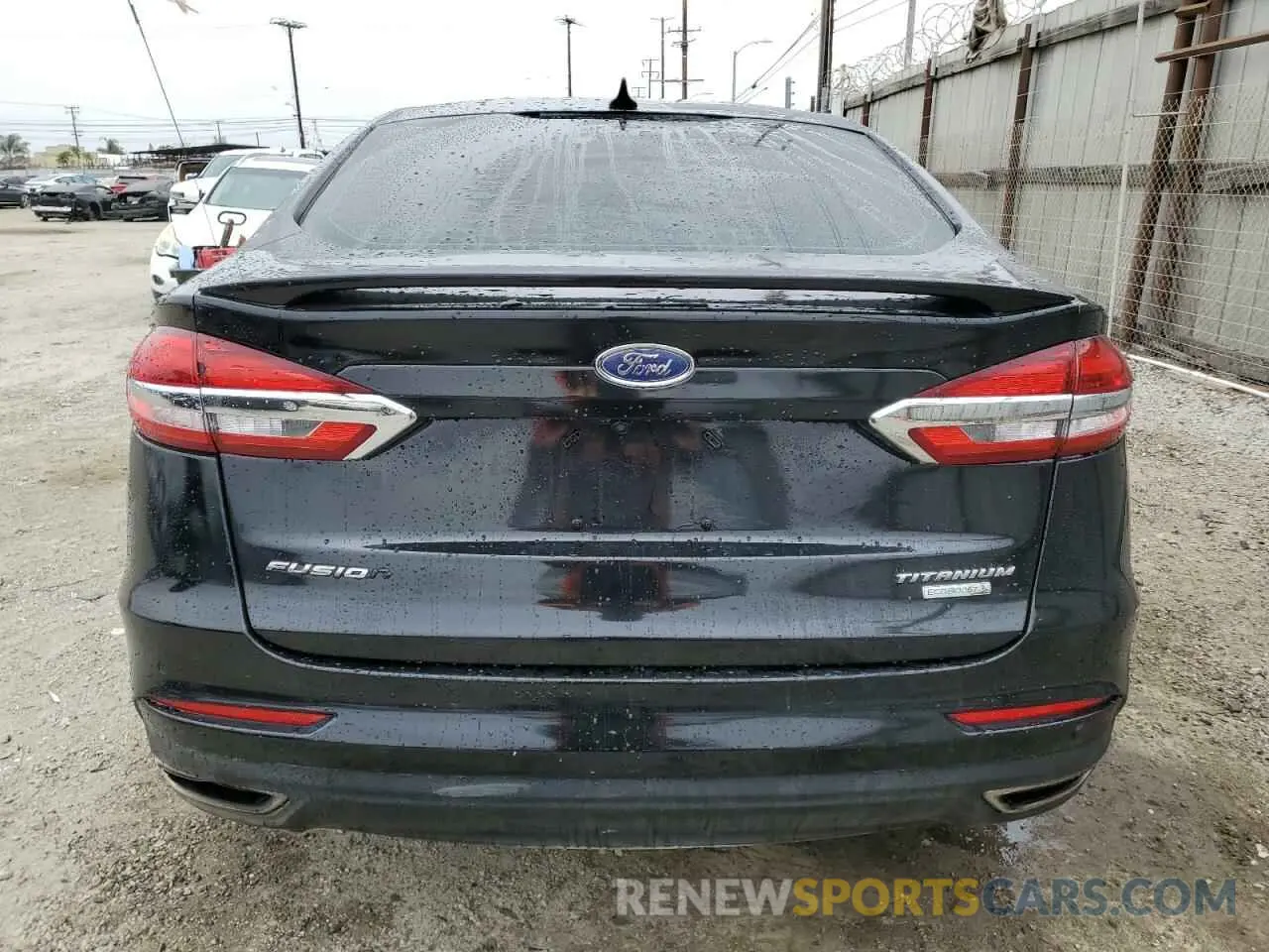 6 Photograph of a damaged car 3FA6P0K97KR254492 FORD FUSION 2019