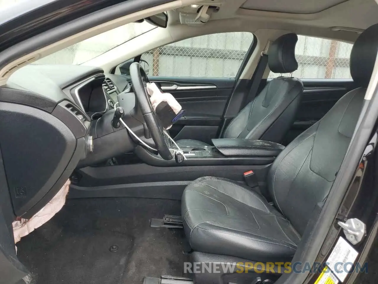 7 Photograph of a damaged car 3FA6P0K97KR254492 FORD FUSION 2019