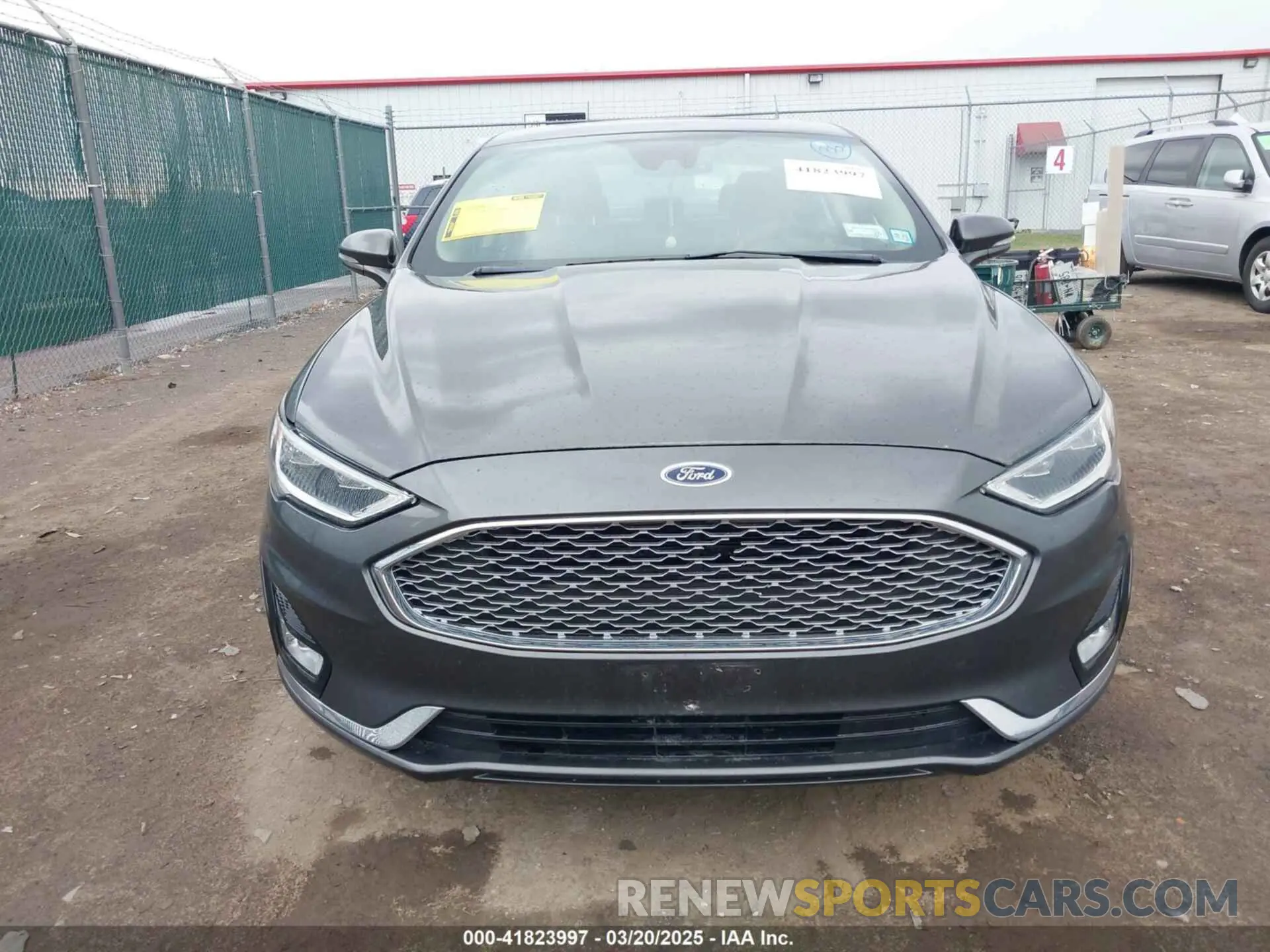 12 Photograph of a damaged car 3FA6P0K9XKR259556 FORD FUSION 2019