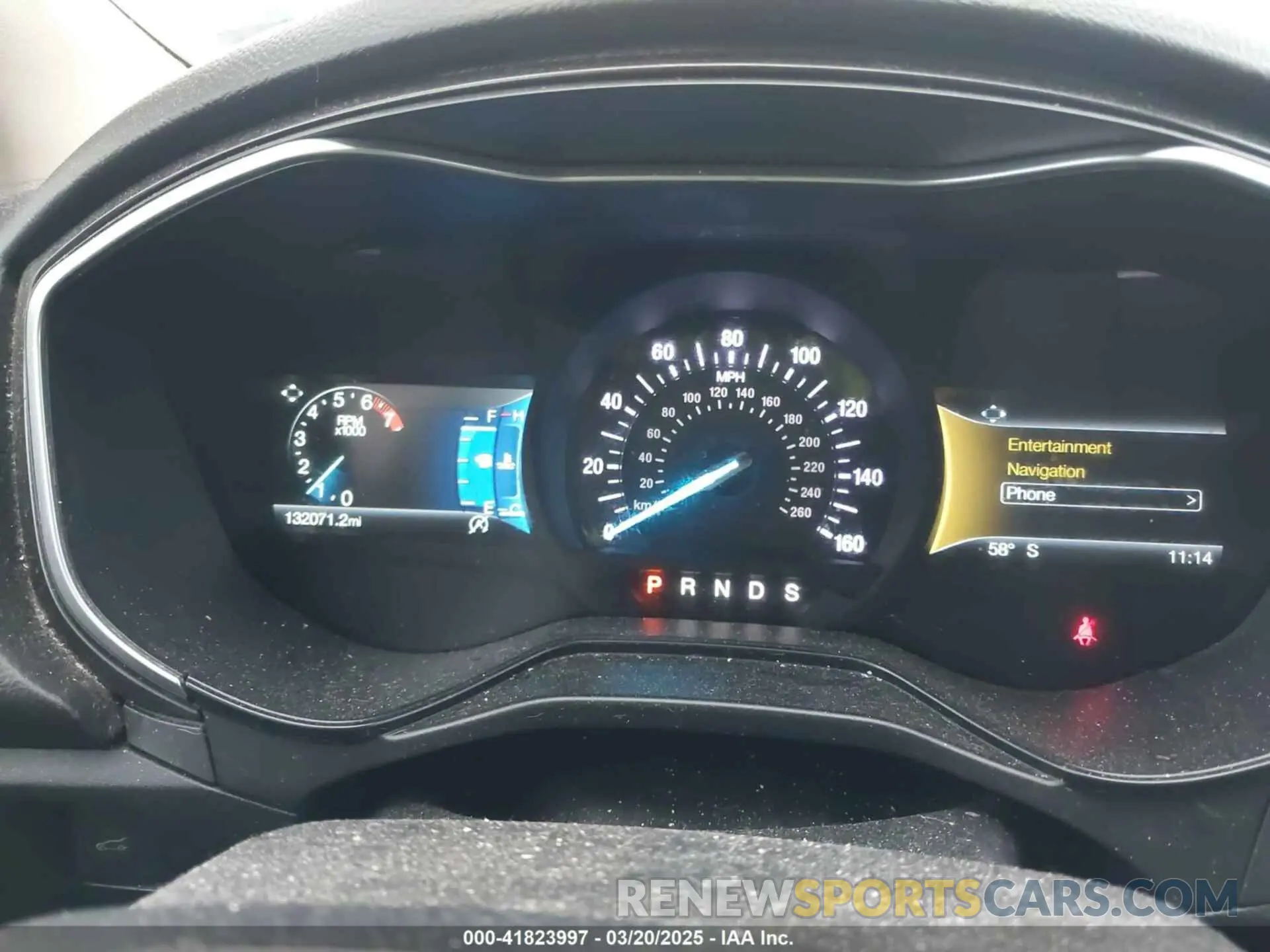 7 Photograph of a damaged car 3FA6P0K9XKR259556 FORD FUSION 2019