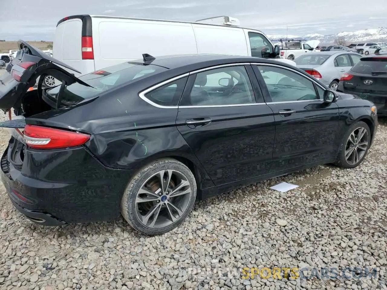 3 Photograph of a damaged car 3FA6P0K9XKR269374 FORD FUSION 2019