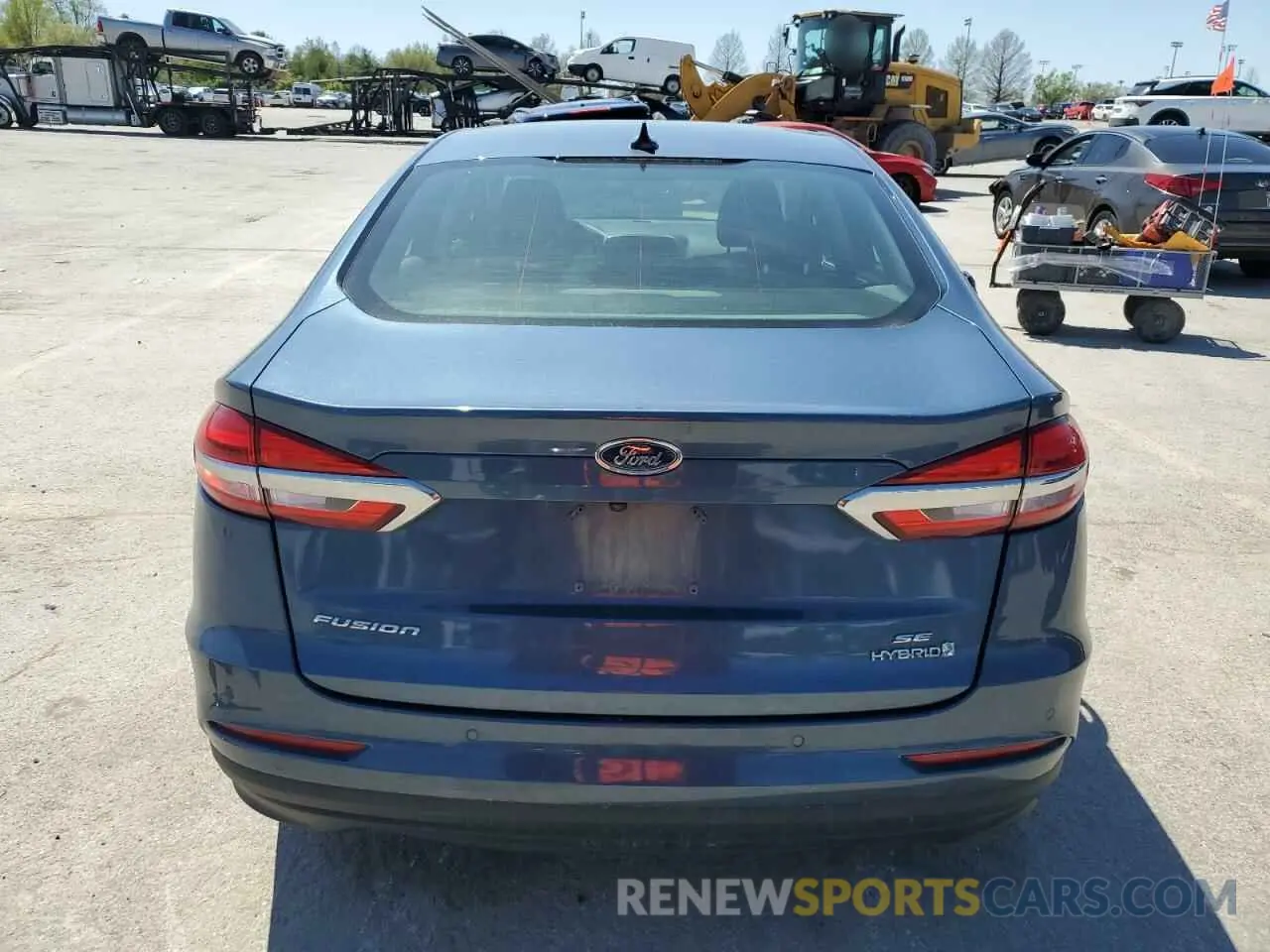 6 Photograph of a damaged car 3FA6P0LU0KR108860 FORD FUSION 2019