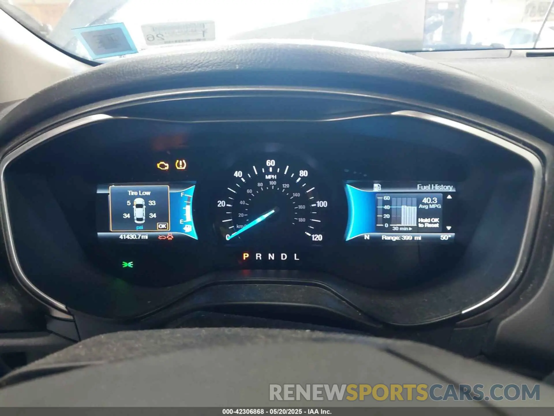 7 Photograph of a damaged car 3FA6P0LU0KR146217 FORD FUSION 2019