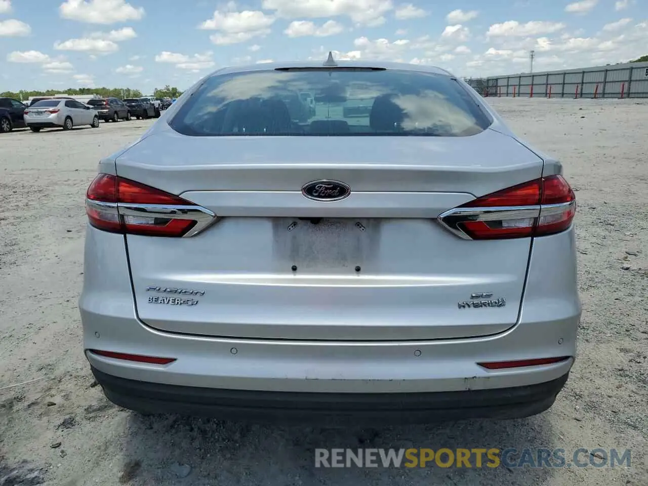 6 Photograph of a damaged car 3FA6P0LU0KR193764 FORD FUSION 2019