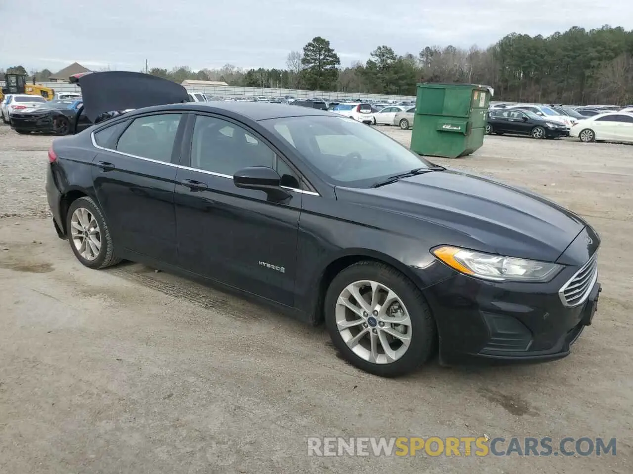 4 Photograph of a damaged car 3FA6P0LU1KR120659 FORD FUSION 2019