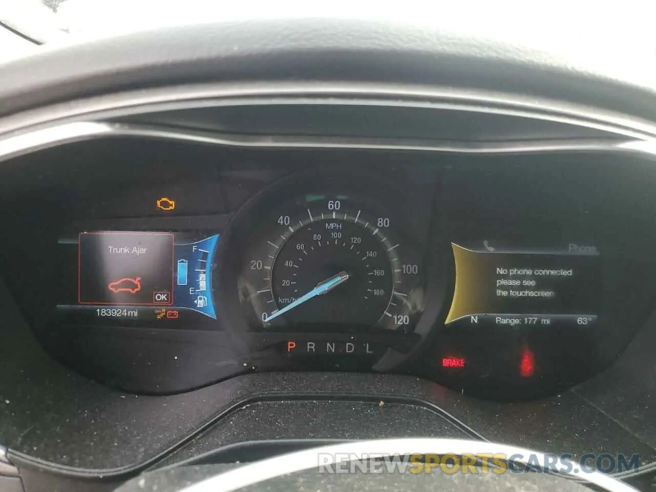 9 Photograph of a damaged car 3FA6P0LU1KR120659 FORD FUSION 2019