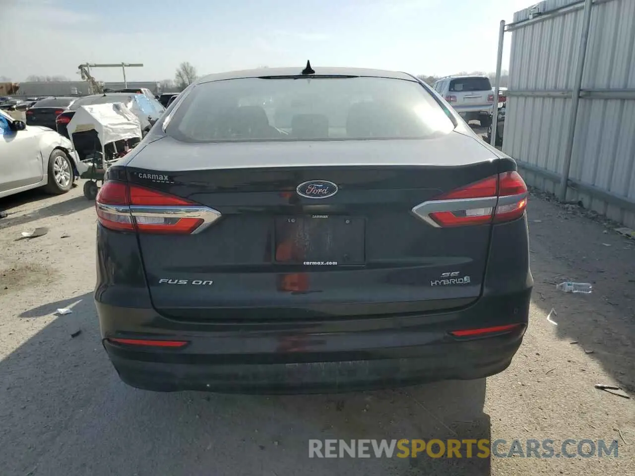 6 Photograph of a damaged car 3FA6P0LU1KR261795 FORD FUSION 2019