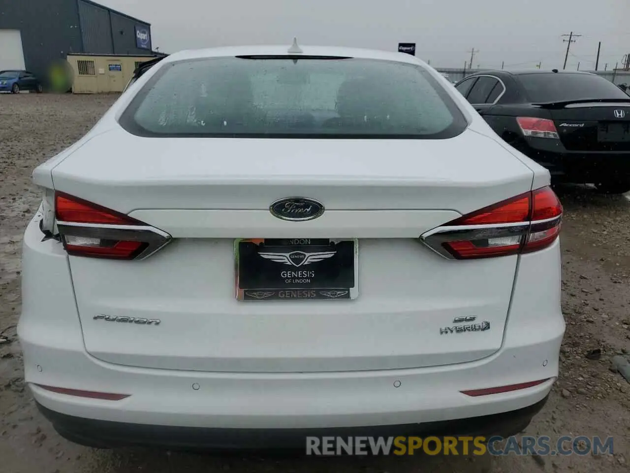 6 Photograph of a damaged car 3FA6P0LU2KR109198 FORD FUSION 2019