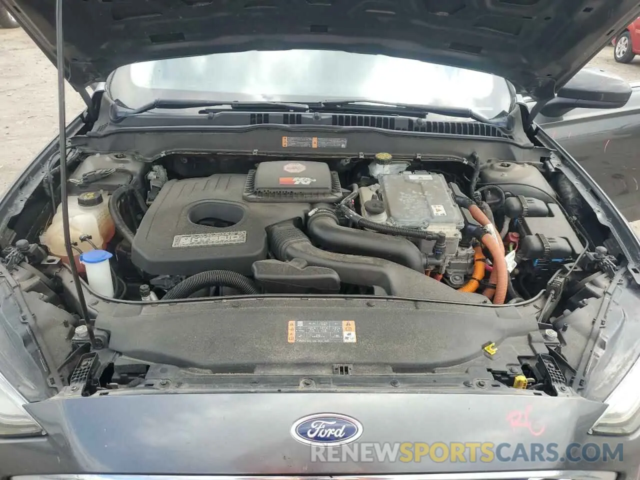 11 Photograph of a damaged car 3FA6P0LU2KR163620 FORD FUSION 2019