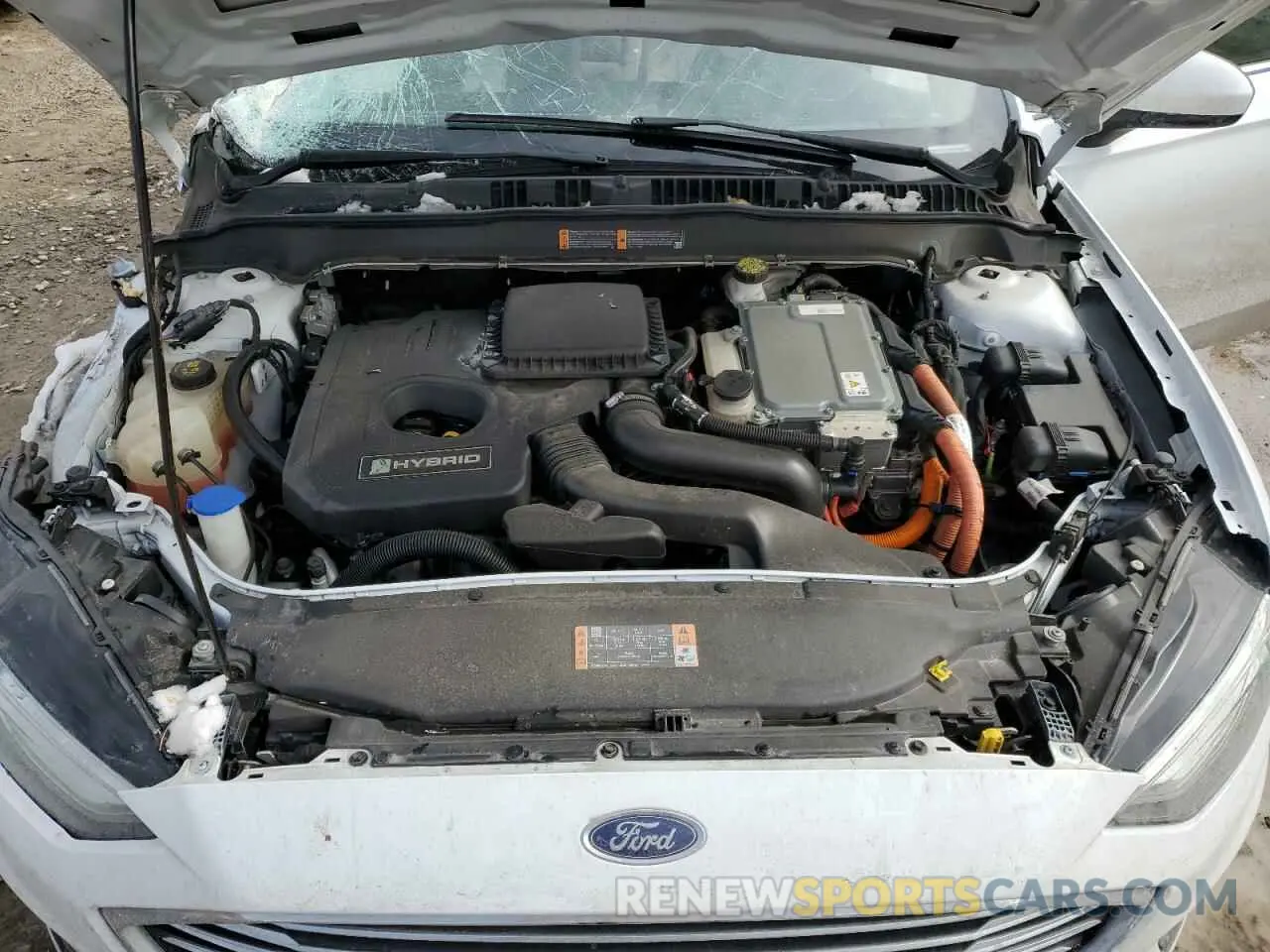 11 Photograph of a damaged car 3FA6P0LU2KR226103 FORD FUSION 2019