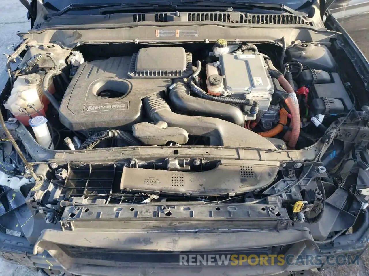 11 Photograph of a damaged car 3FA6P0LU2KR236825 FORD FUSION 2019