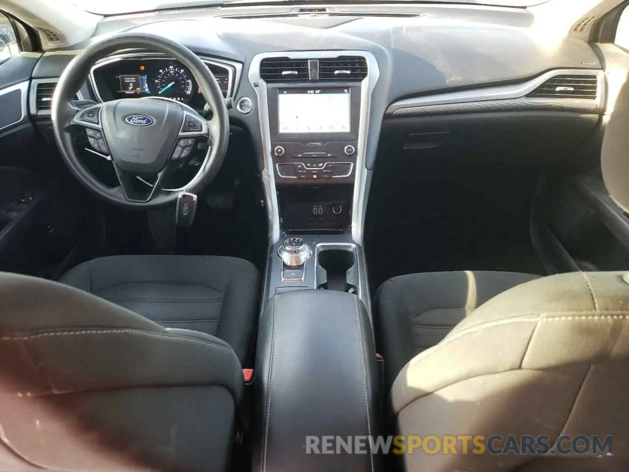8 Photograph of a damaged car 3FA6P0LU2KR236825 FORD FUSION 2019