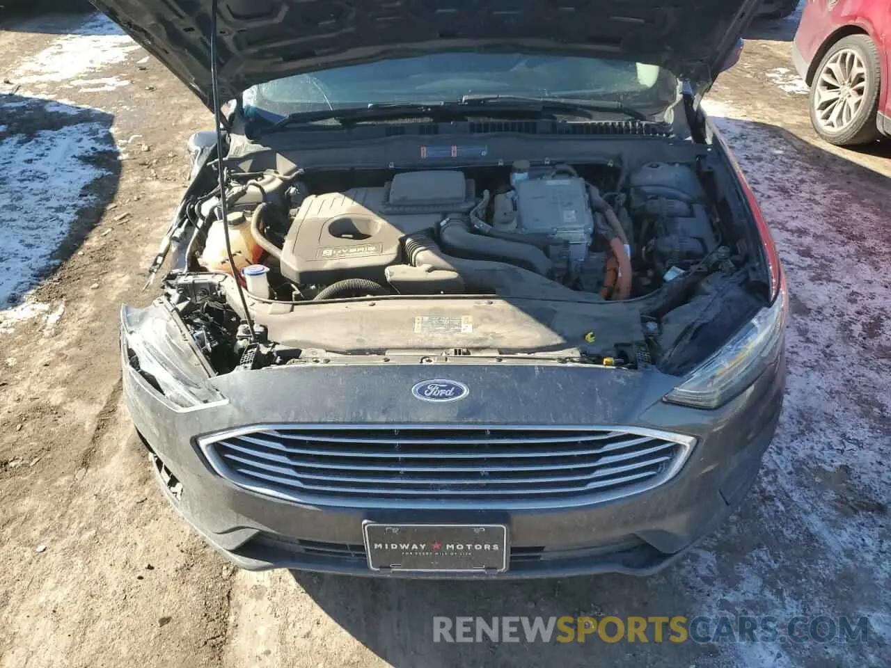 12 Photograph of a damaged car 3FA6P0LU3KR143571 FORD FUSION 2019