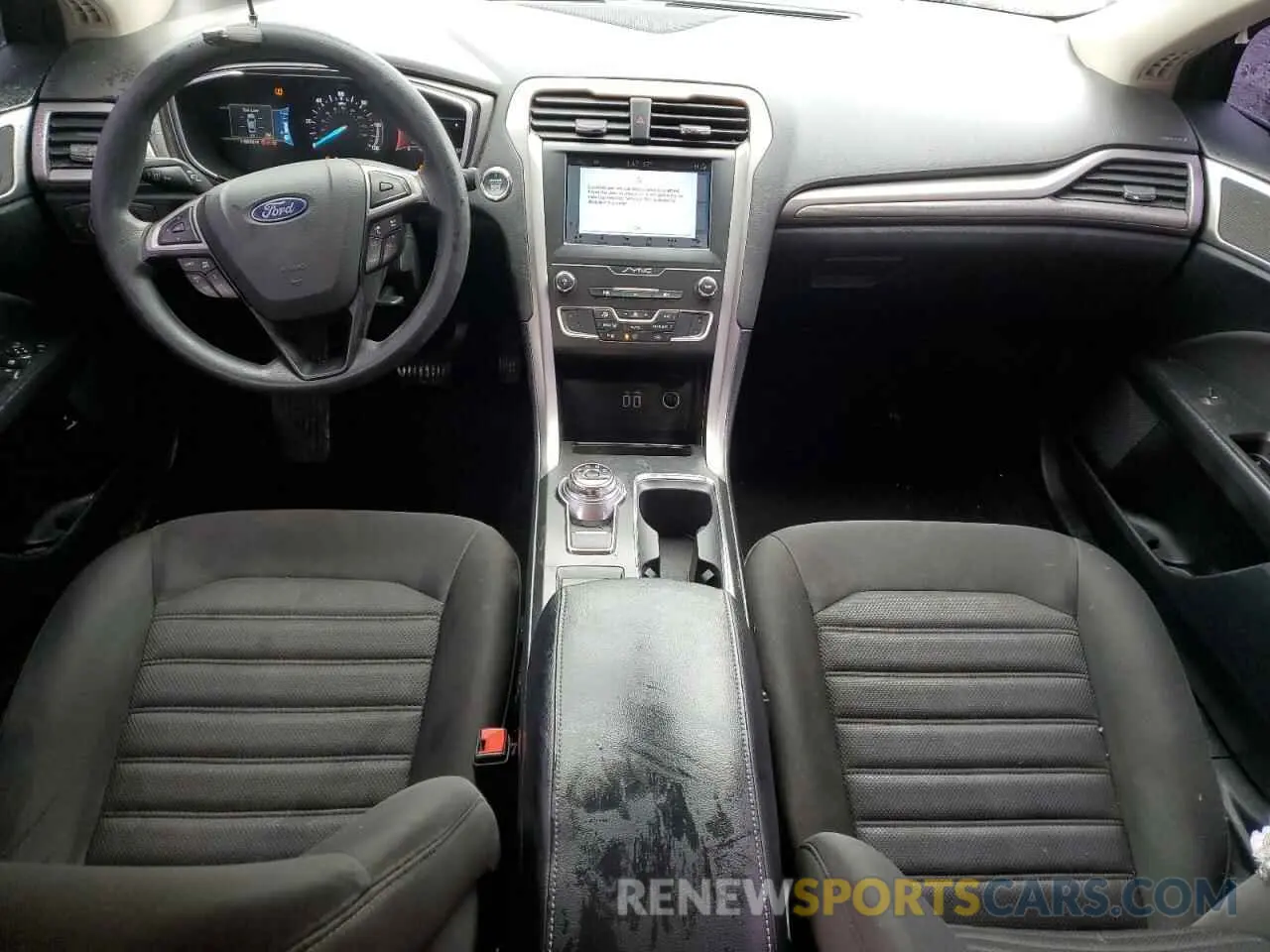 8 Photograph of a damaged car 3FA6P0LU3KR167210 FORD FUSION 2019