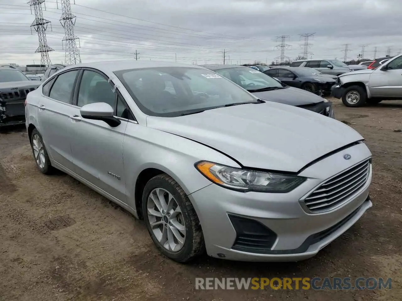 4 Photograph of a damaged car 3FA6P0LU3KR180801 FORD FUSION 2019