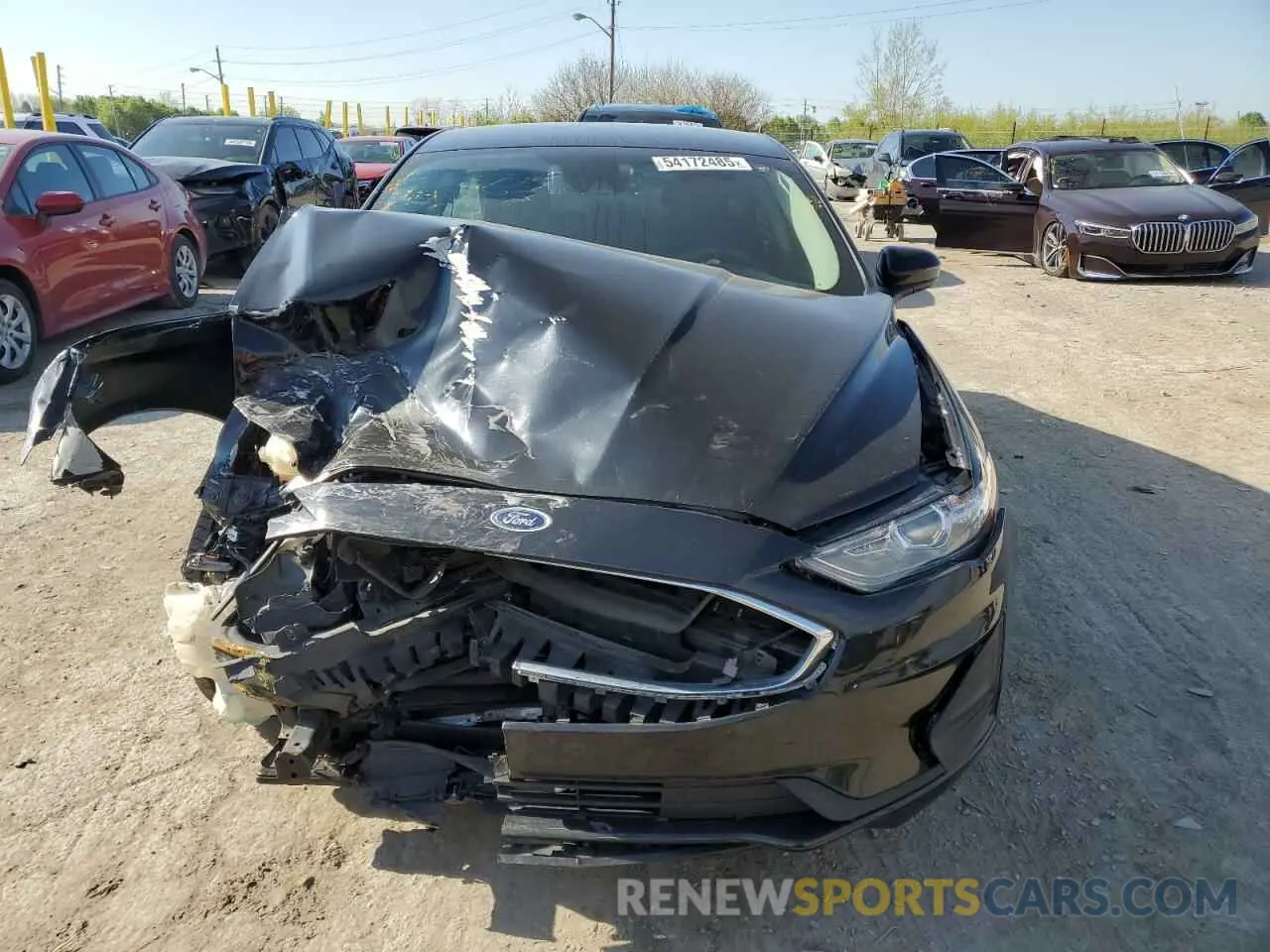 5 Photograph of a damaged car 3FA6P0LU3KR183097 FORD FUSION 2019