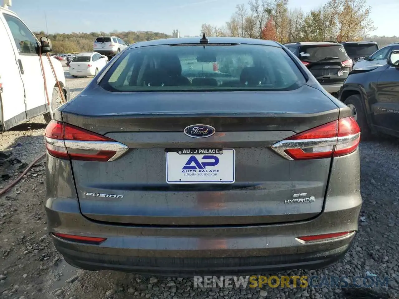 6 Photograph of a damaged car 3FA6P0LU3KR199834 FORD FUSION 2019