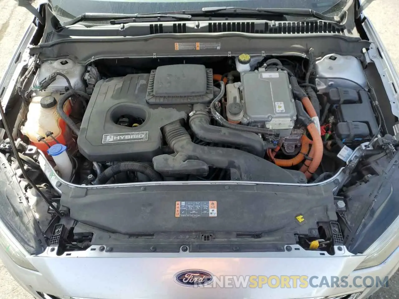 11 Photograph of a damaged car 3FA6P0LU3KR205356 FORD FUSION 2019